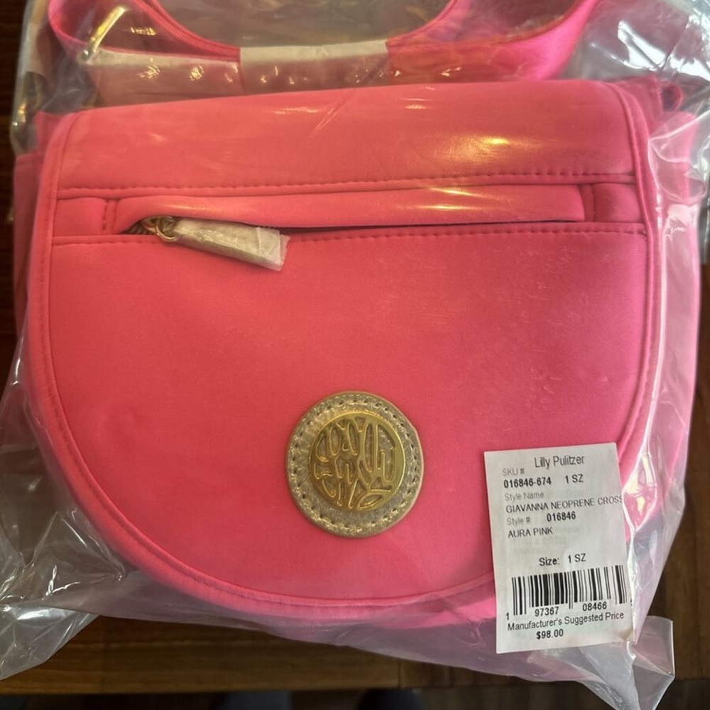 Lilly Pulitzer Pink Crossbody Bag